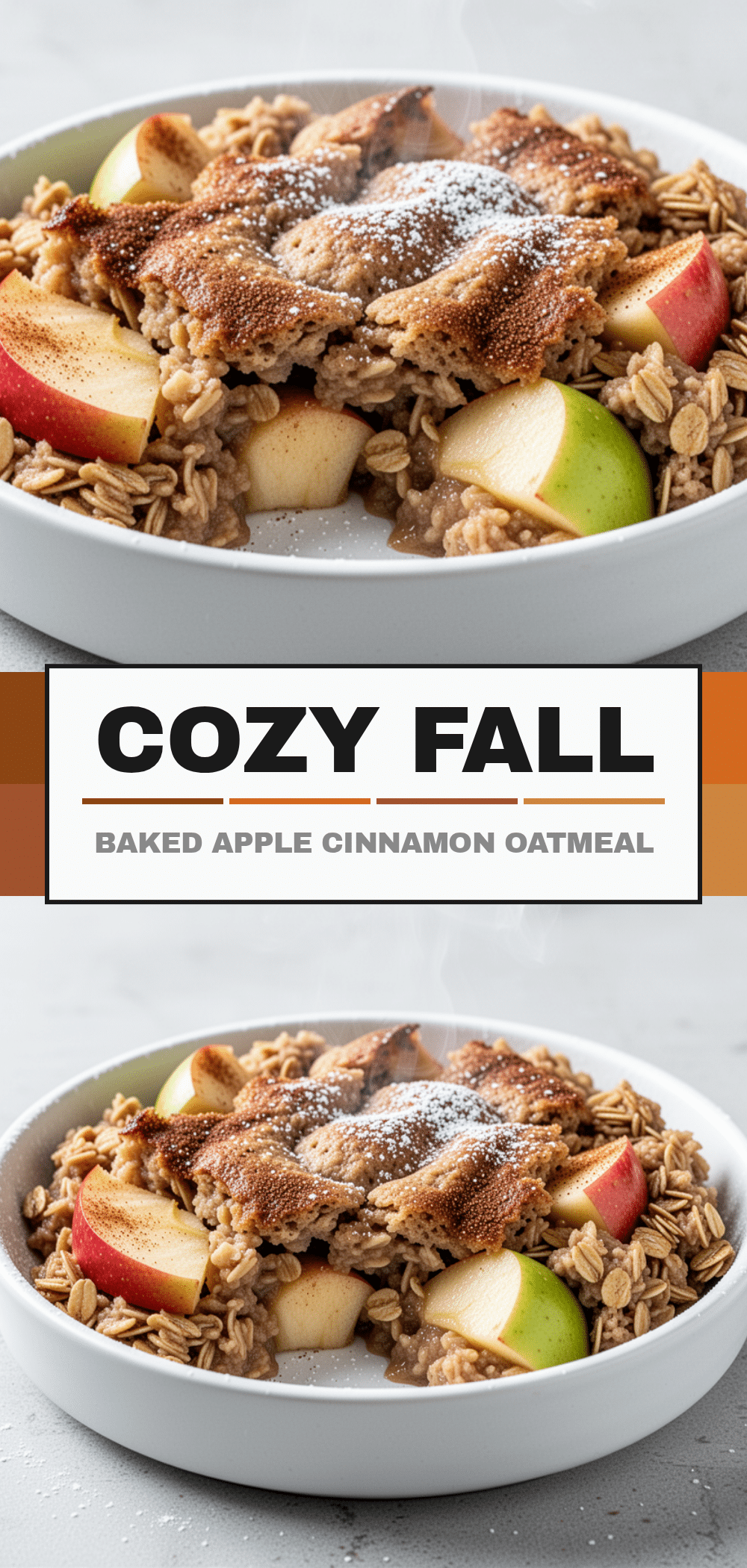 Baked Apple Cinnamon Oatmeal Bake: Easy Cozy Fall Brunch 5 Baked Apple Cinnamon Oatmeal Bake recipe