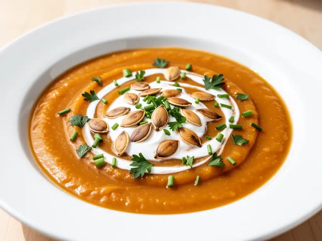 butternut squash soup - featured image