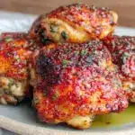 air fryer chicken thighs - featured image