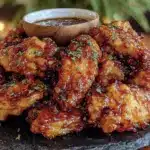 Air Fryer Honey Garlic Chicken Wings for Two - featured image