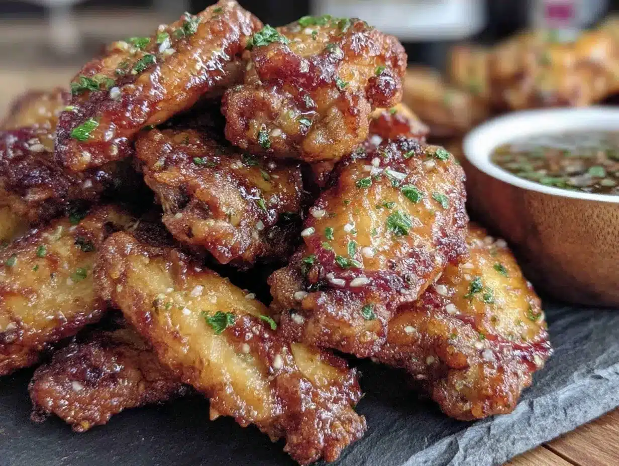 Air Fryer Honey Garlic Chicken Wings for Two: Perfect Small-Batch 4 Air Fryer Honey Garlic Chicken Wings for Two preparation steps