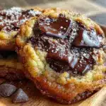 bakery-style chocolate chip cookies thick and chewy - featured image