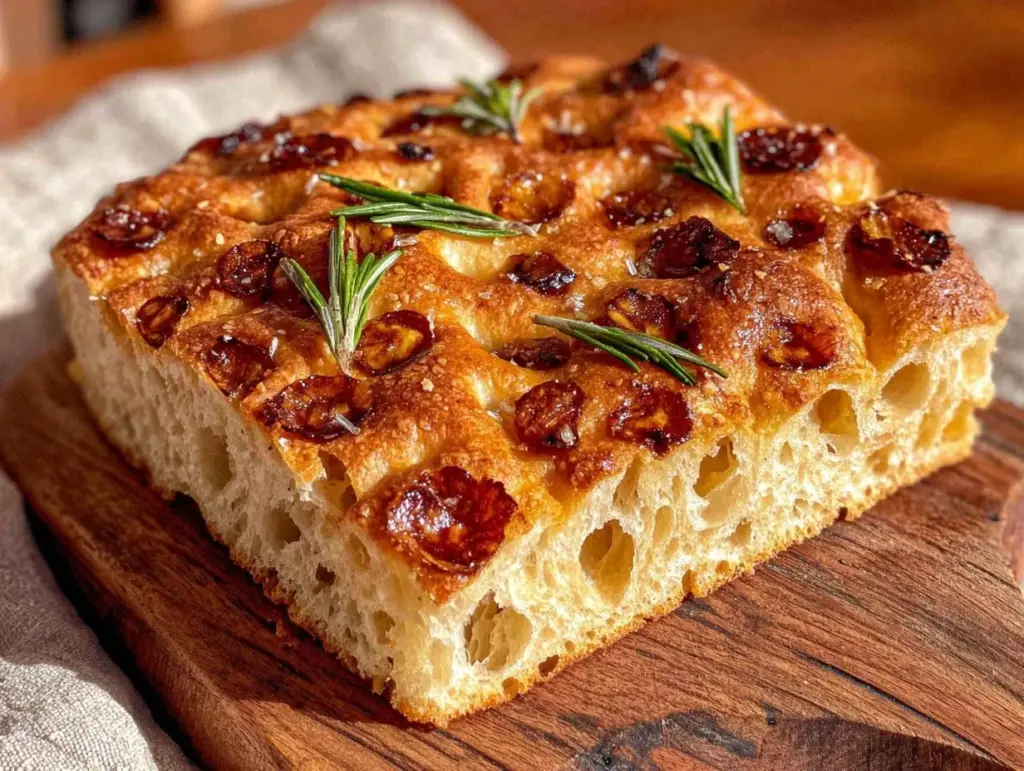 beginner sourdough focaccia - featured image