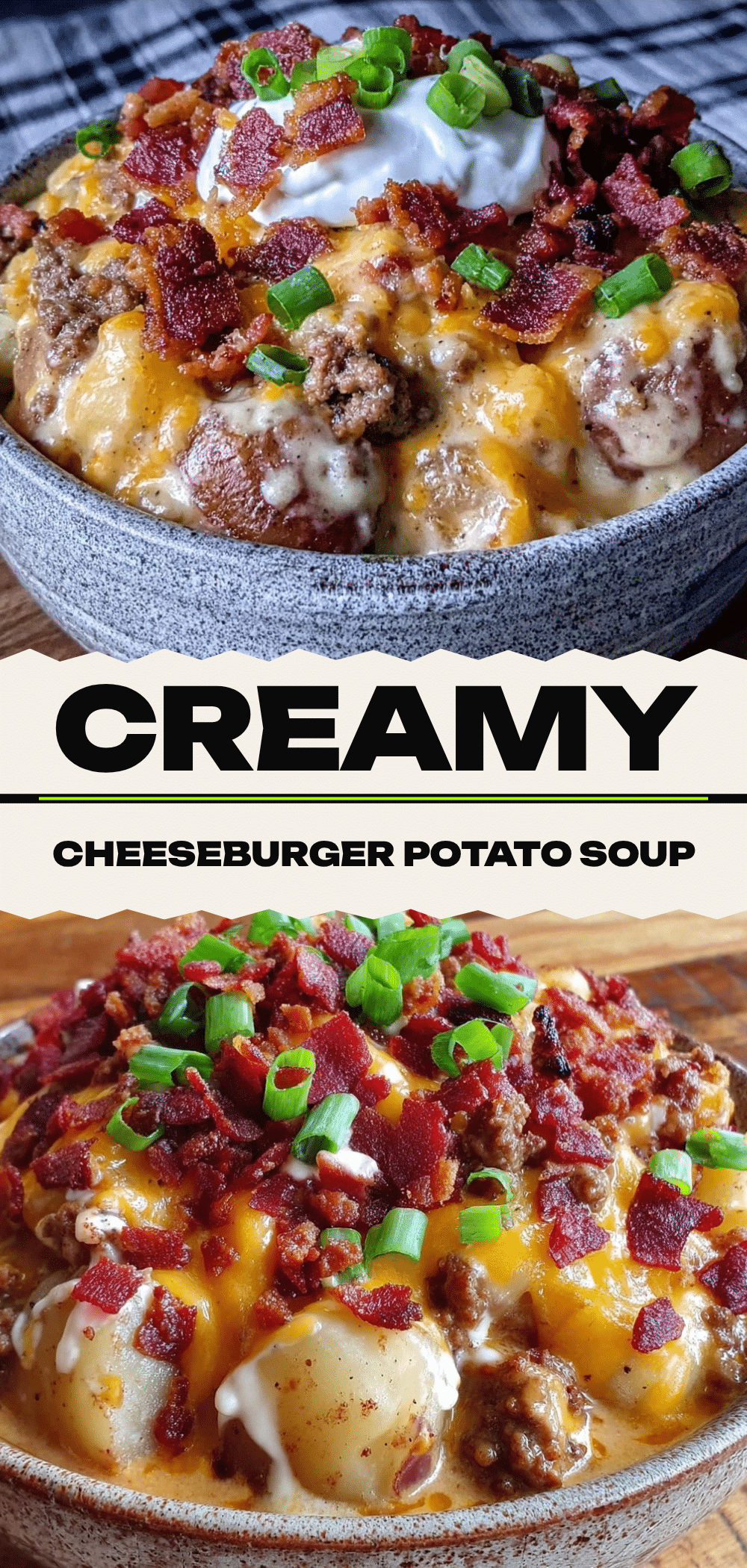 Cheeseburger Potato Soup: My Grandmas Real Bacon Recipe 5 Cheeseburger Potato Soup recipe