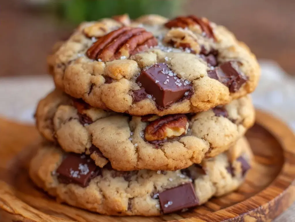 Chewy Brown Butter Chocolate Chip Cookies - featured image