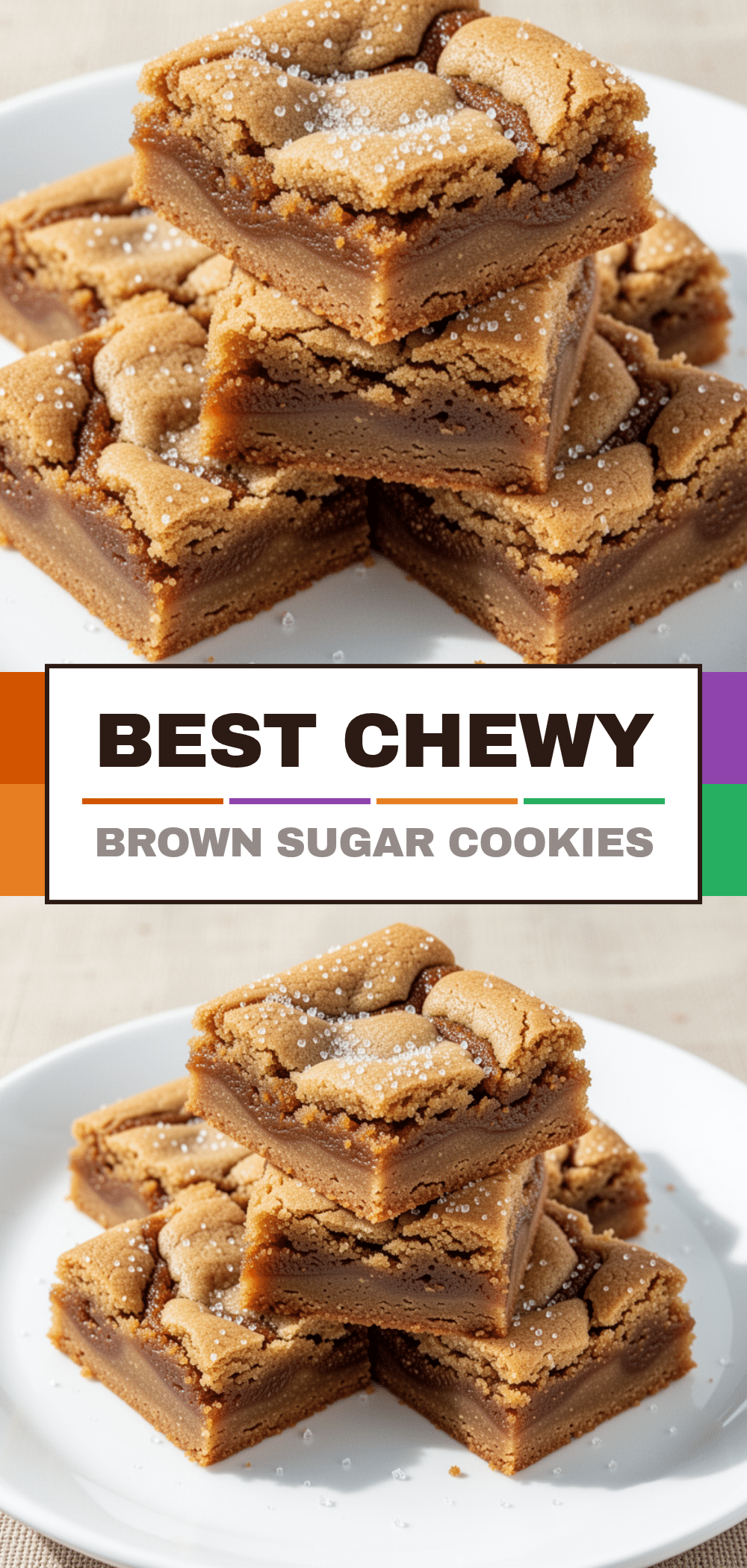 Chewy Brown Sugar Cookie Bars: 5-Ingredient Easy Dessert 5 Chewy Brown Sugar Cookie Bars recipe