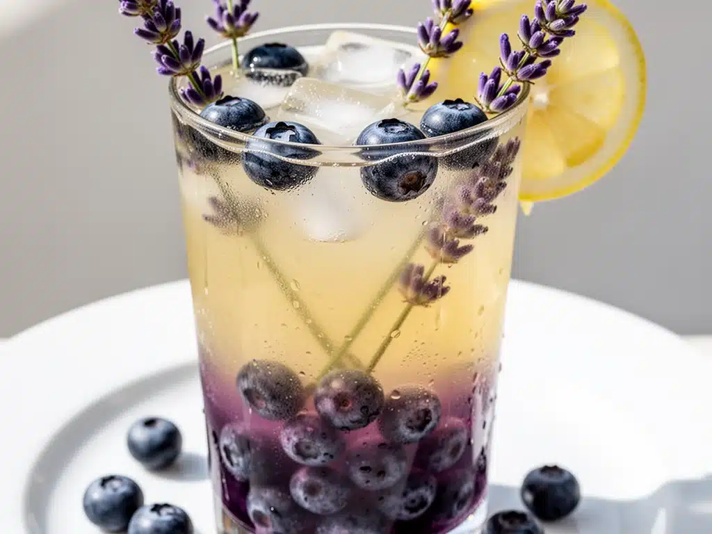 Classic Blueberry Lavender Lemonade - featured image