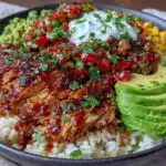 Copycat Chipotle Chicken Burrito Bowls - featured image