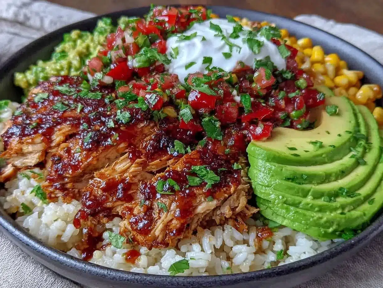 Home 2 Copycat Chipotle Chicken Burrito Bowls - featured image