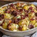 Cozy Fall Sausage Potato Soup - featured image