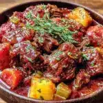 Cozy Slow Cooker Beef Stew with Red Wine - featured image