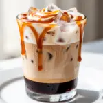 creamy iced caramel macchiato - featured image