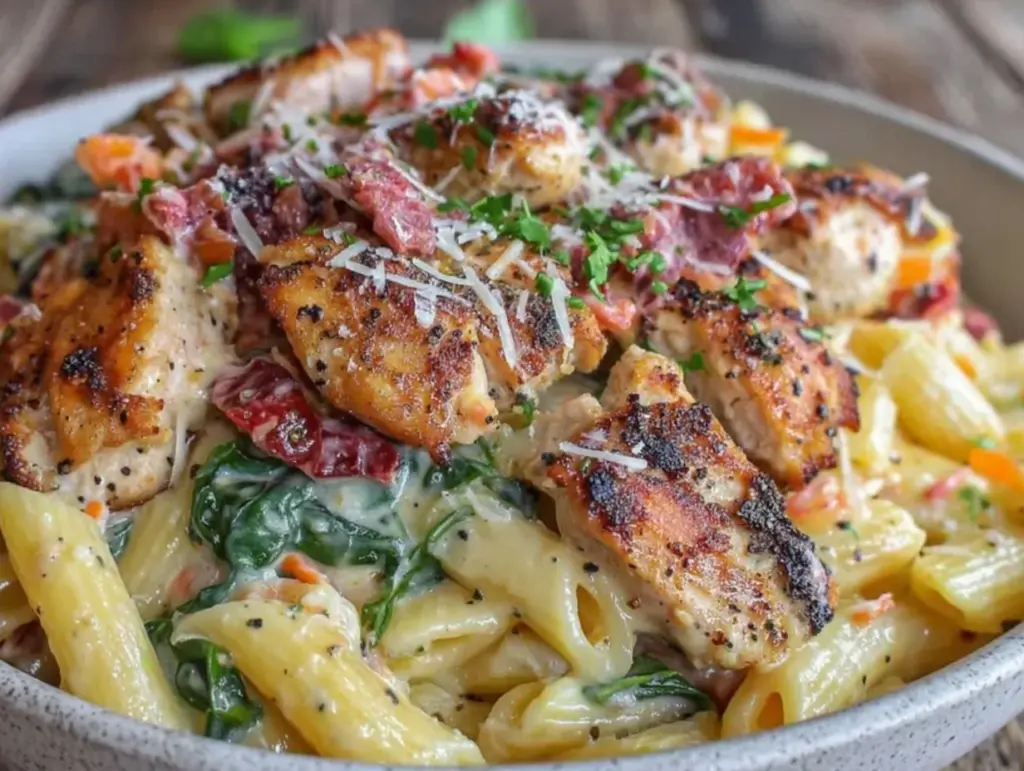 Creamy Tuscan Chicken Pasta - featured image
