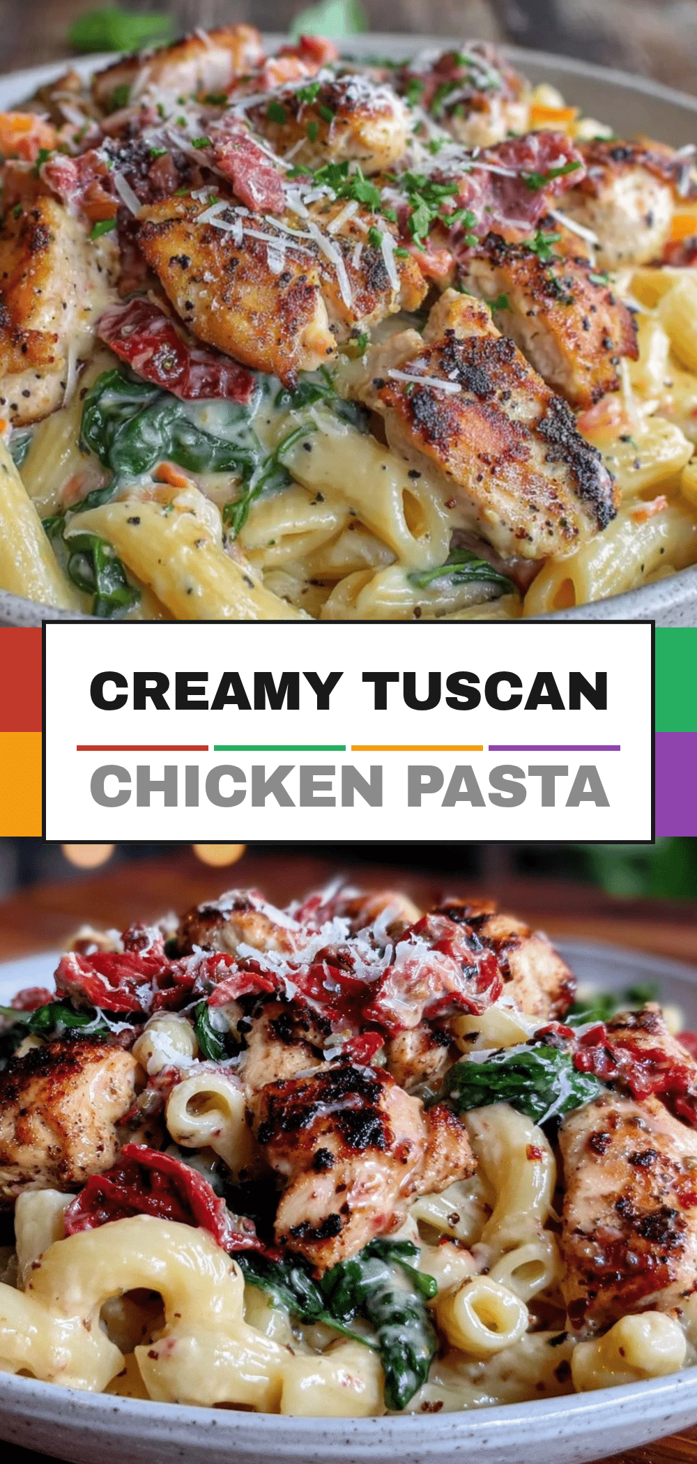 Creamy Tuscan Chicken Pasta: 30 Min Dairy-Free Delight 5 Creamy Tuscan Chicken Pasta recipe