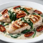 creamy tuscan garlic chicken - featured image