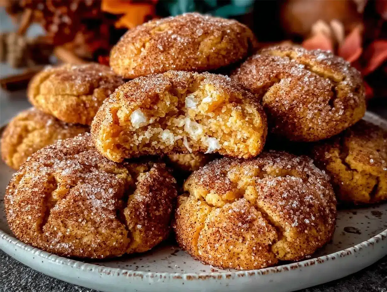Home 5 easy brown butter pumpkin snickerdoodles - featured image