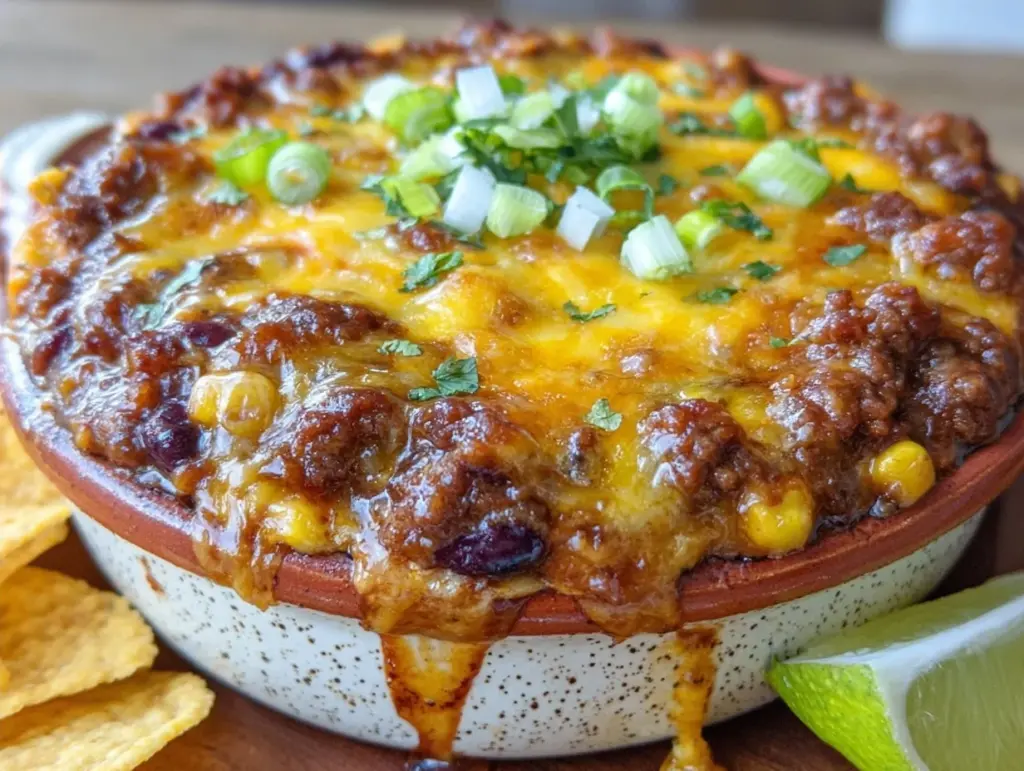 Easy Cheesy Ground Beef Taco Casserole - featured image