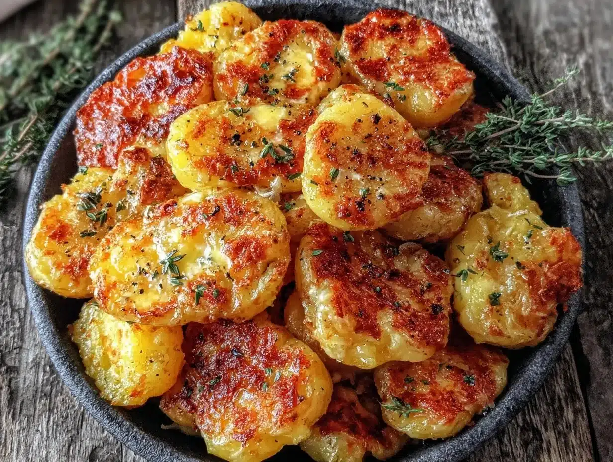 Easy Crispy Smashed Potatoes: 30-Min Budget Family Dinner 4 easy crispy smashed potatoes preparation steps