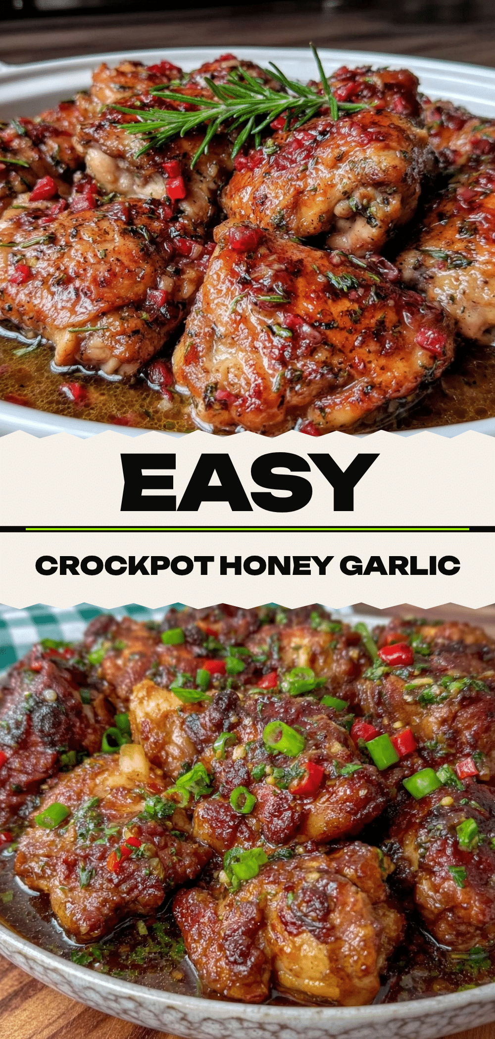 Easy Crockpot Honey Garlic Chicken Thighs: 5-Ingredient Slow Cooker Dinner 5 easy crockpot honey garlic chicken thighs recipe
