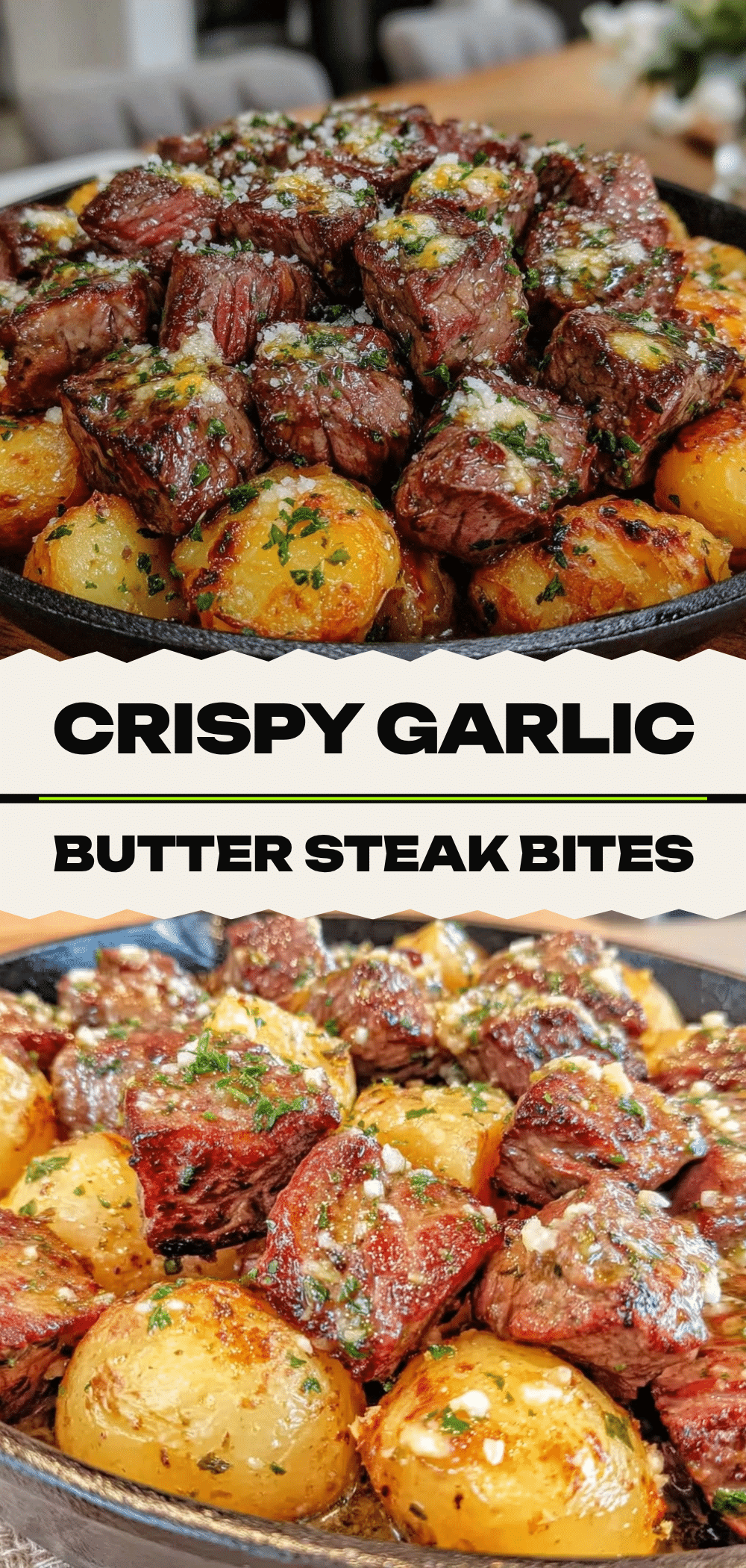 Easy Garlic Butter Steak Bites: The One Sear Trick 5 Easy Garlic Butter Steak Bites recipe