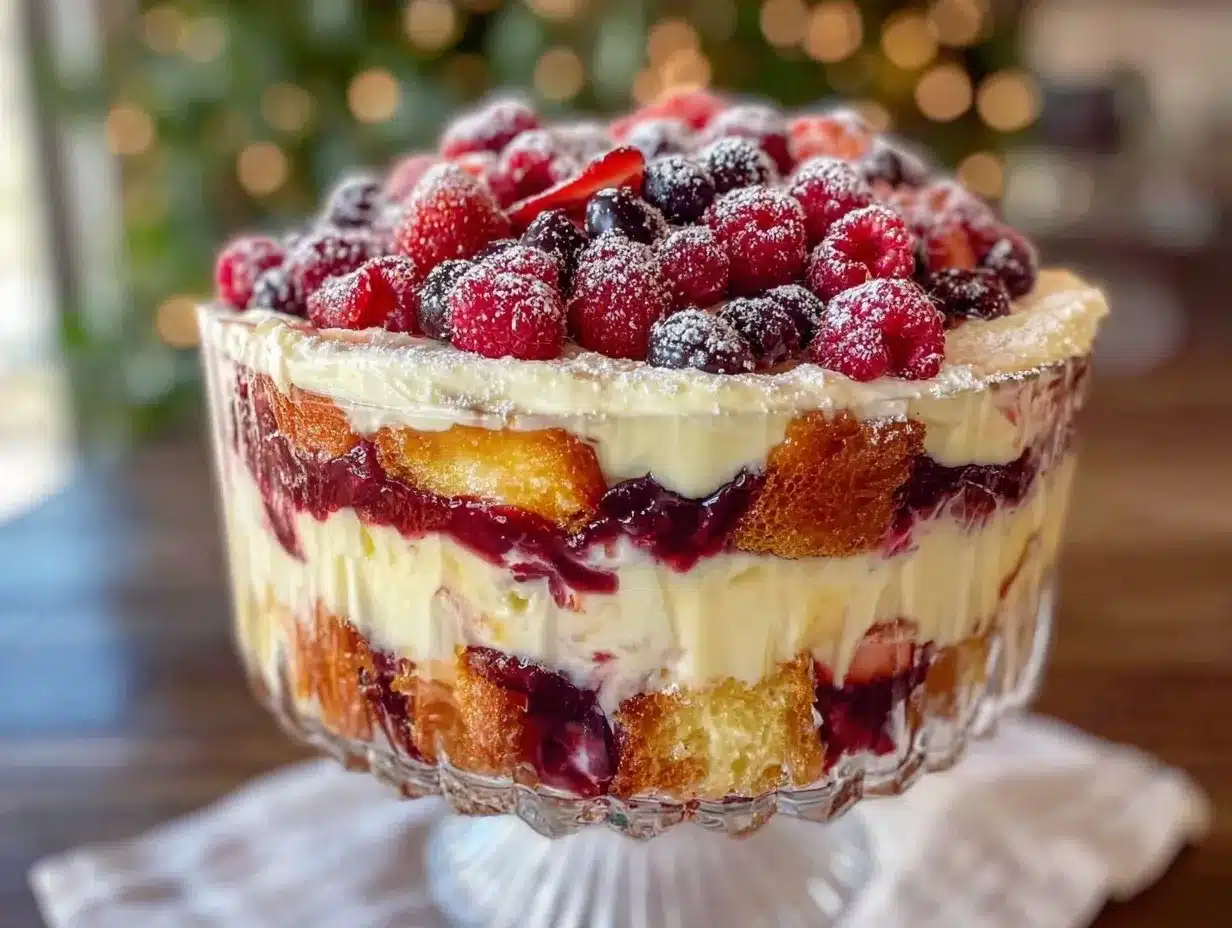 Easy Berry Trifle: 5-Ingredient Budget Dessert 4 Easy Labor Day Berry Trifle preparation steps