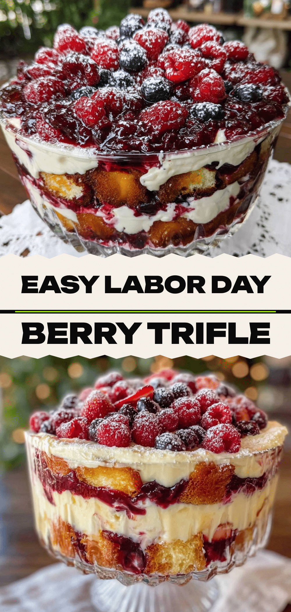 Easy Berry Trifle: 5-Ingredient Budget Dessert 5 Easy Labor Day Berry Trifle recipe