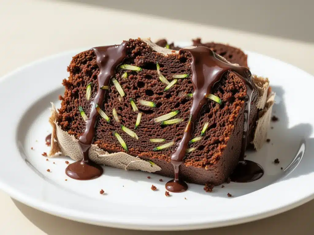 Easy One-Bowl Chocolate Zucchini Bread: Moist Quick Breakfast 4 Easy One-Bowl Chocolate Zucchini Bread preparation steps