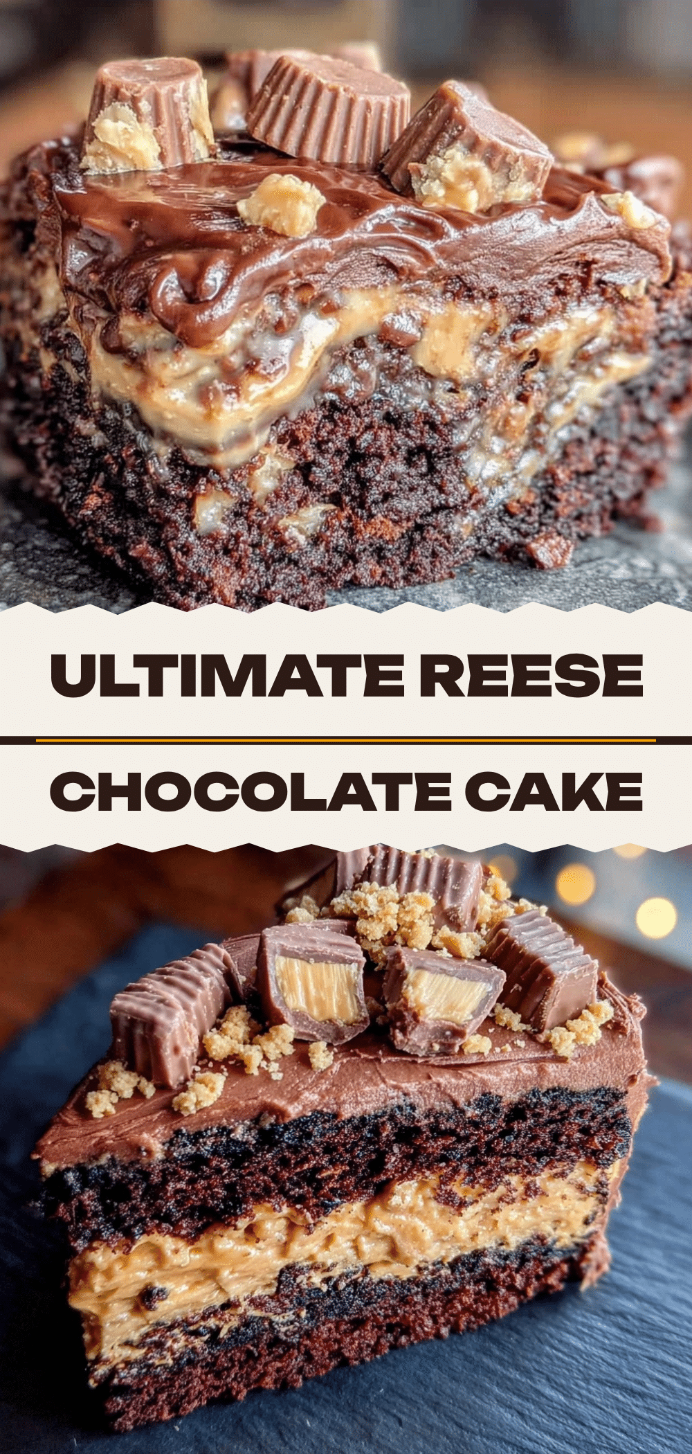 Easy Reeses Peanut Butter Cake: 5pm Dinner Fix 5 easy reeses peanut butter chocolate cake recipe