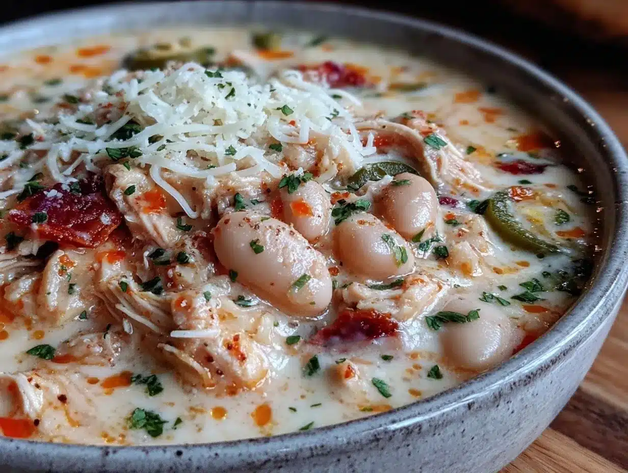Easy Slow Cooker White Chicken Chili: Best Budget Family Meal 4 easy slow cooker white chicken chili preparation steps