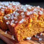 easy ultra-moist pumpkin bread with cinnamon sugar crust - featured image