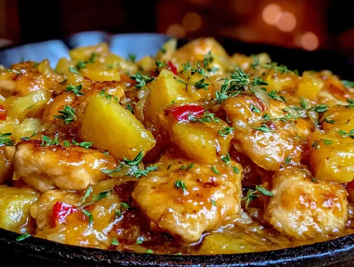 Fall Harvest Chicken Skillet: Cozy Comfort Meal for When You Need Self-Care 4 fall harvest chicken skillet preparation steps