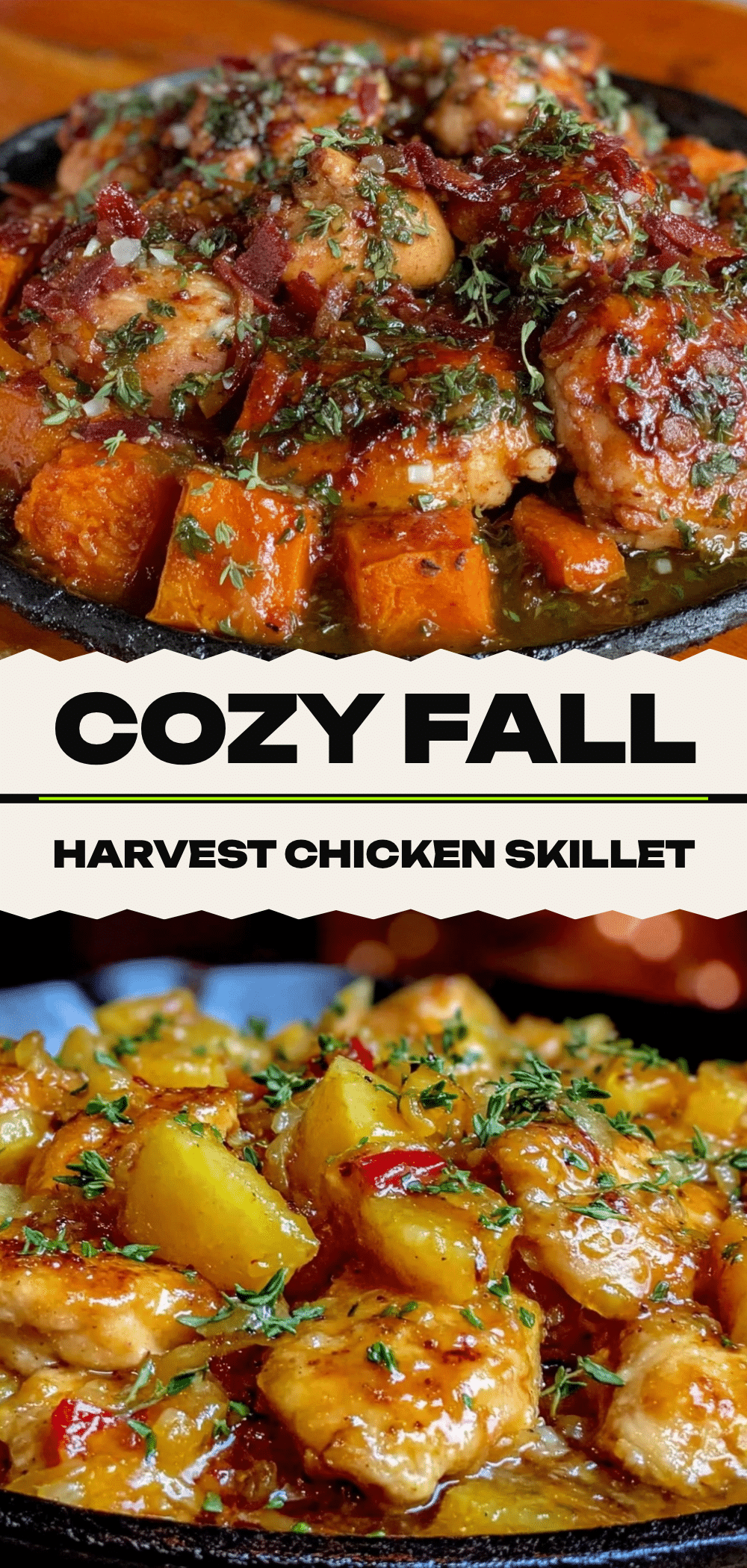 Fall Harvest Chicken Skillet: Cozy Comfort Meal for When You Need Self-Care 5 fall harvest chicken skillet recipe