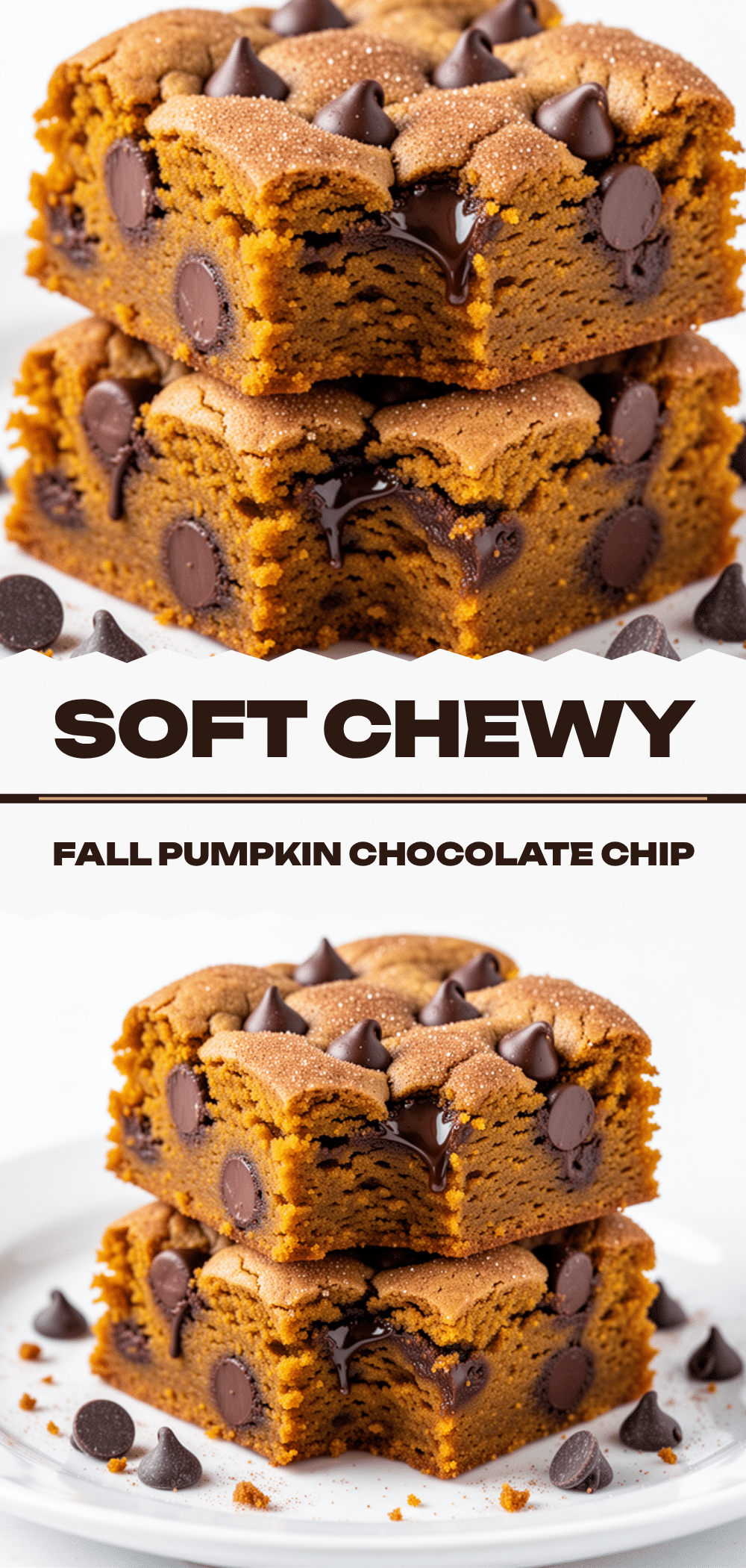 Fall Pumpkin Chocolate Chip Cookie Bars: Soft Chewy & Easy 5 fall pumpkin chocolate chip cookie bars recipe