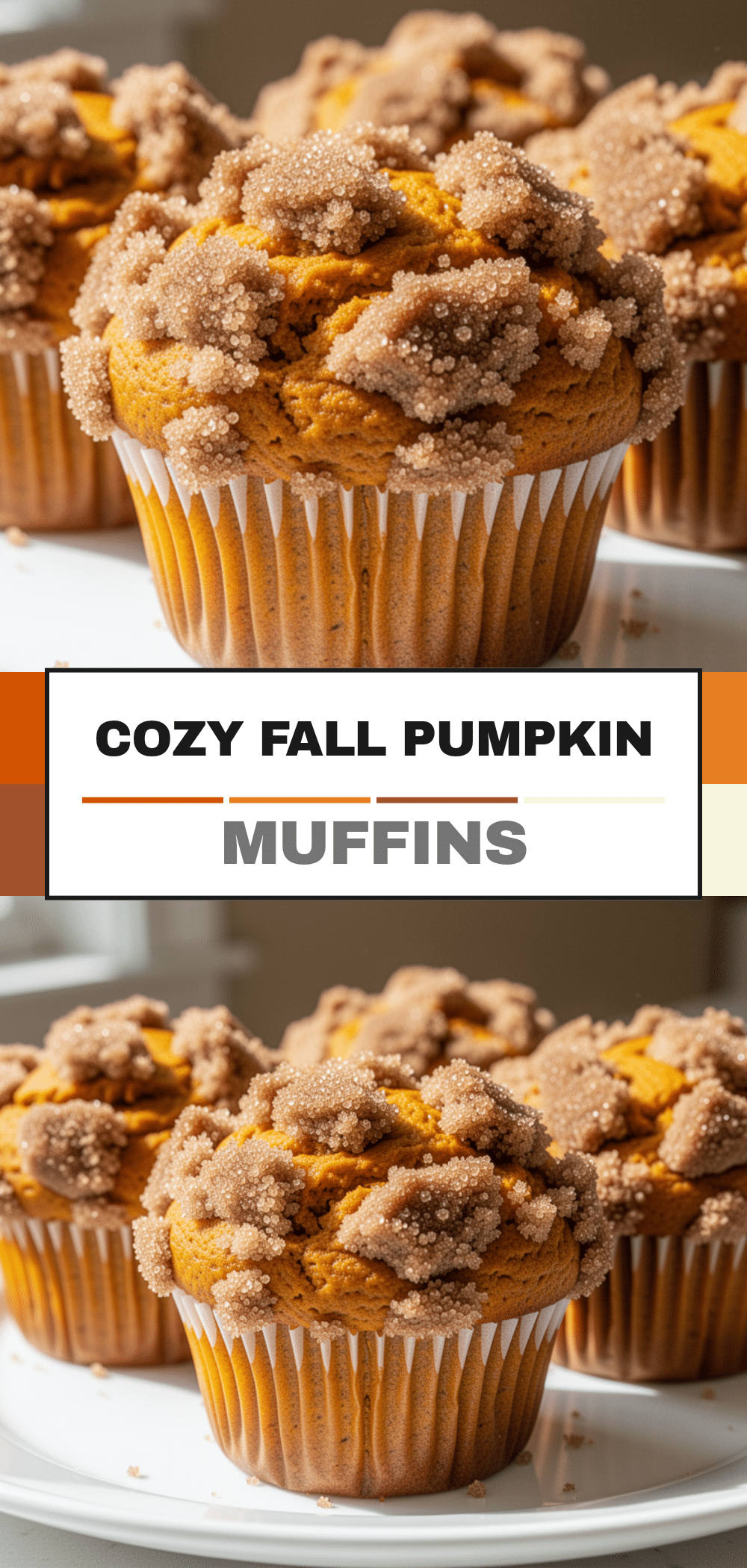 Fall Pumpkin Streusel Muffins: 6 Easy Autumn Breakfasts 5 fall pumpkin streusel muffins recipe