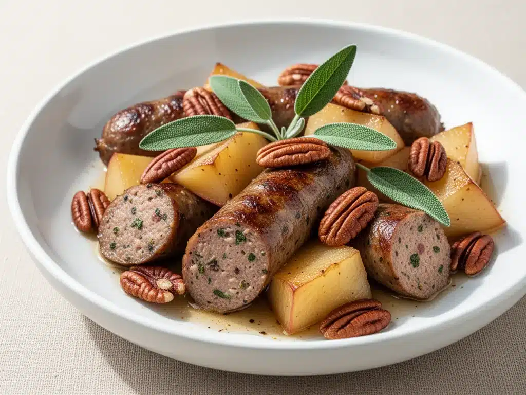 Fall Roasted Apple and Sausage Sheet Pan Dinner: Easy 30-Minute Recipe 4 fall roasted apple and sausage sheet pan dinner preparation steps