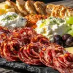 football charcuterie board - featured image