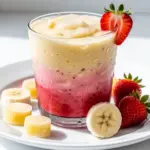 frozen strawberry banana smoothie - featured image