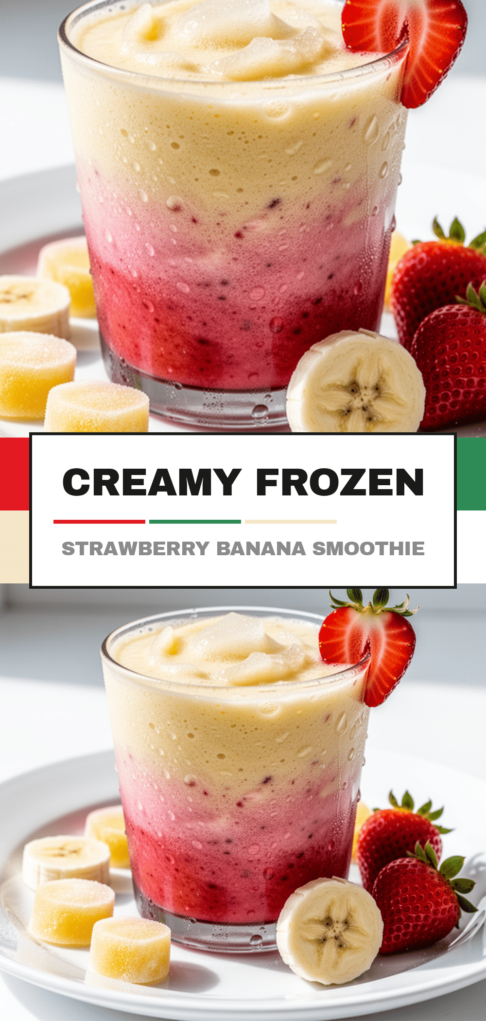 Frozen Strawberry Banana Smoothie: 5-Min Healthy Breakfast 5 frozen strawberry banana smoothie recipe