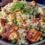 grilled chicken fried rice - featured image