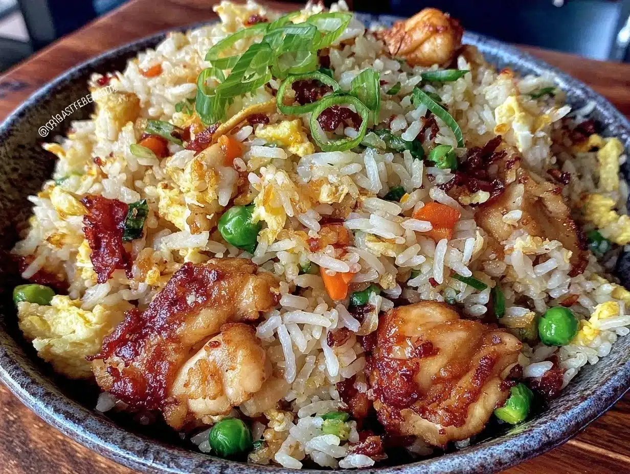 Home 1 grilled chicken fried rice - featured image