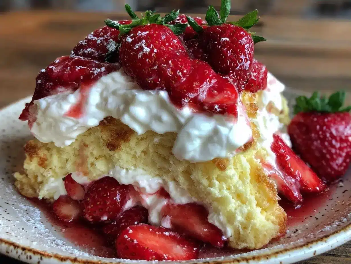 Homemade Strawberry Shortcake Kids Love: Easy Kids Love to Make 4 homemade strawberry shortcake kids love preparation steps