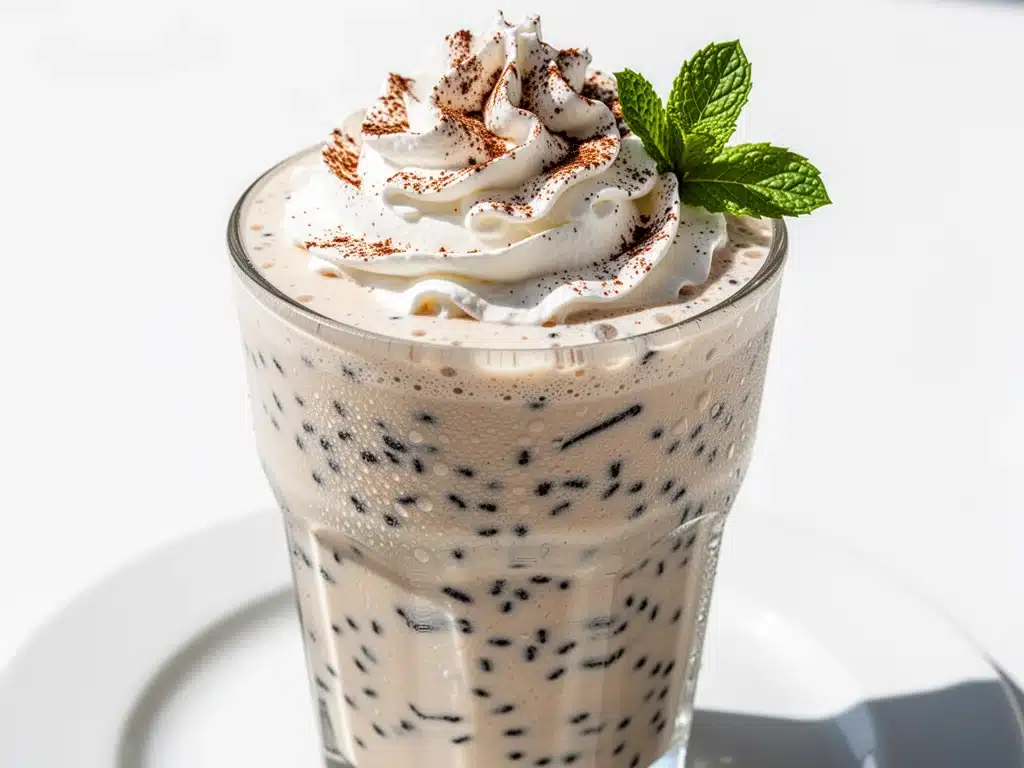 homemade vanilla bean frappuccino - featured image