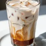 iced brown sugar oat milk latte - featured image