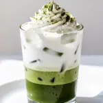 iced matcha coconut latte - featured image