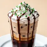 iced peppermint mocha latte - featured image