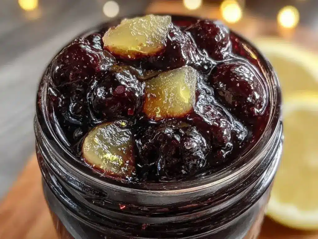 immune-boosting elderberry syrup with ginger - featured image
