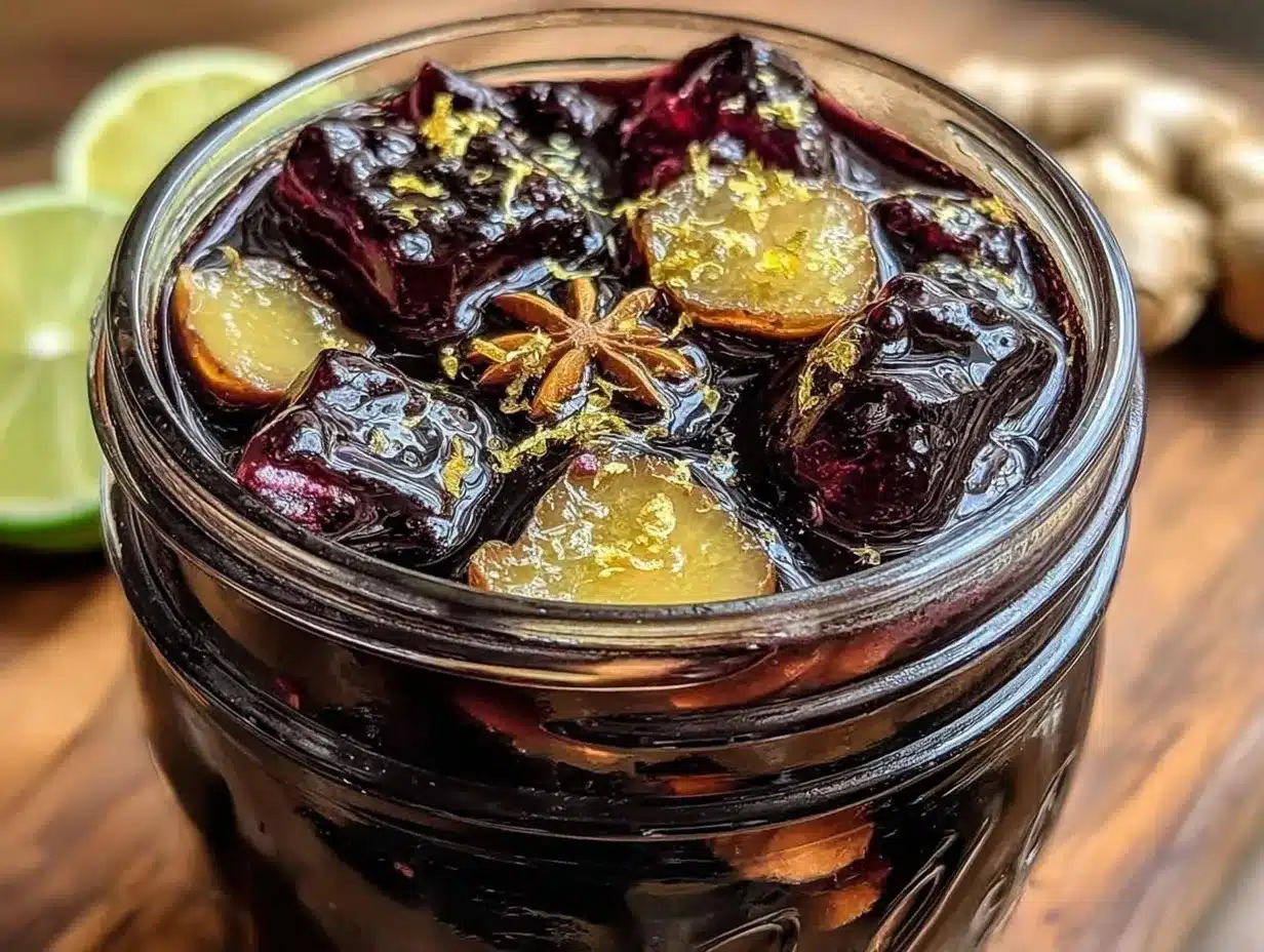 Immune-Boosting Elderberry Syrup: Easy 1-Pot Winter Remedy 4 immune-boosting elderberry syrup with ginger preparation steps