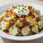 loaded baked potato salad - featured image
