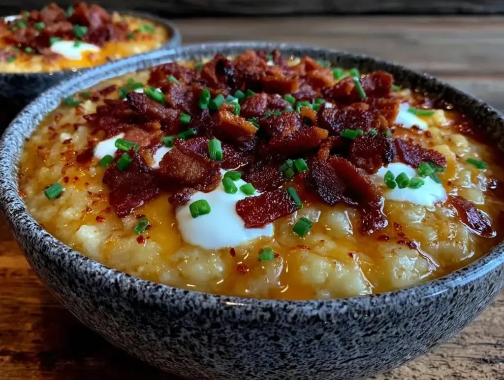 loaded baked potato soup - featured image