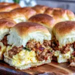 Make Ahead Tailgate Breakfast Sliders - featured image